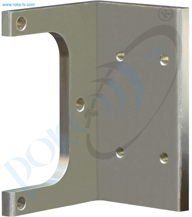 Slotted waveguide antenna c band mounting